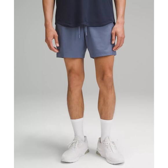 Lululemon Athletica Other - Lululemon Zeroed In Short 7” Blue Shade Men’s Large Swift Fabric Gym Shorts NEW